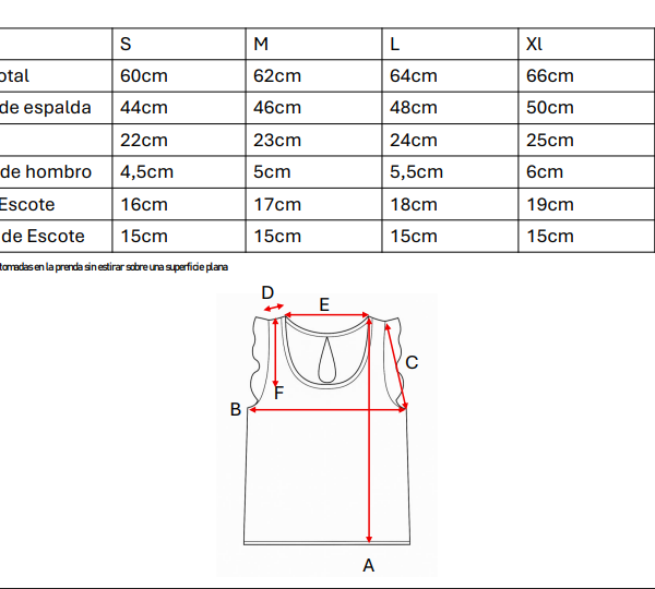 Musculosa gota broderie "DELVIN"