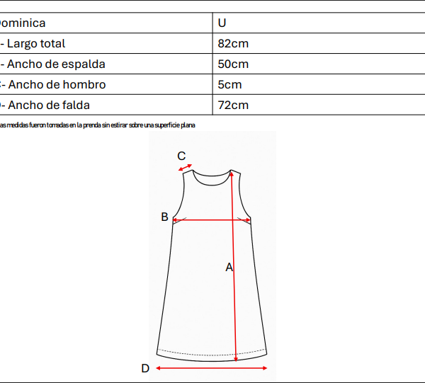 Solero para atar atras broderie crep "DOMINICA"