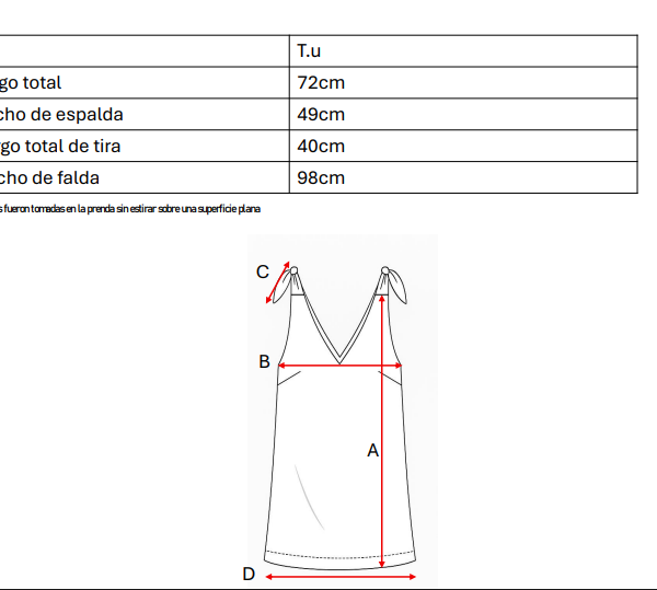 Solero para atar lino broderie "LIBIA"