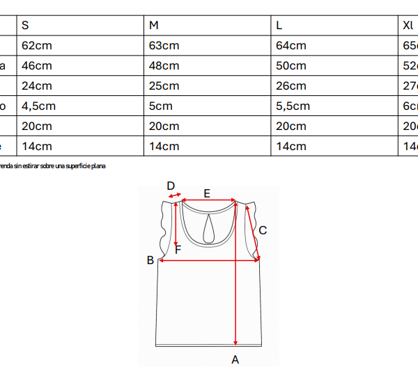 Musculosa gota lino broderie "TONY"