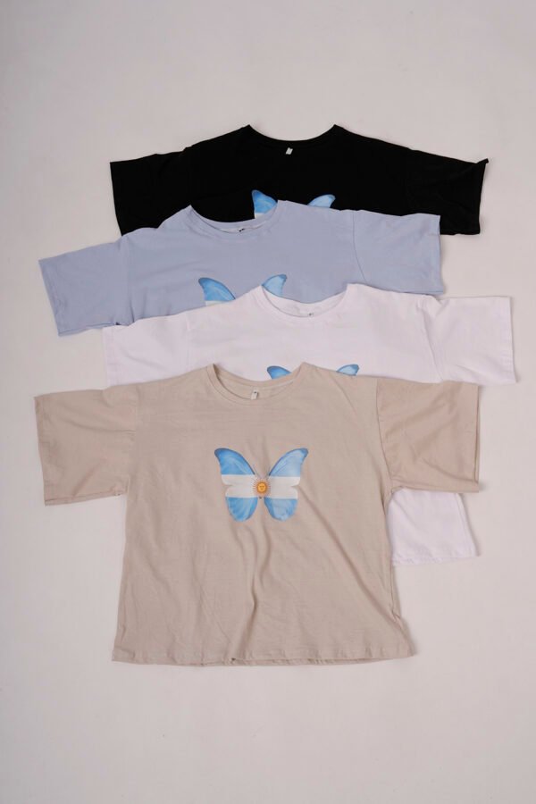 Remera boxy jersey "ARGENTINA"