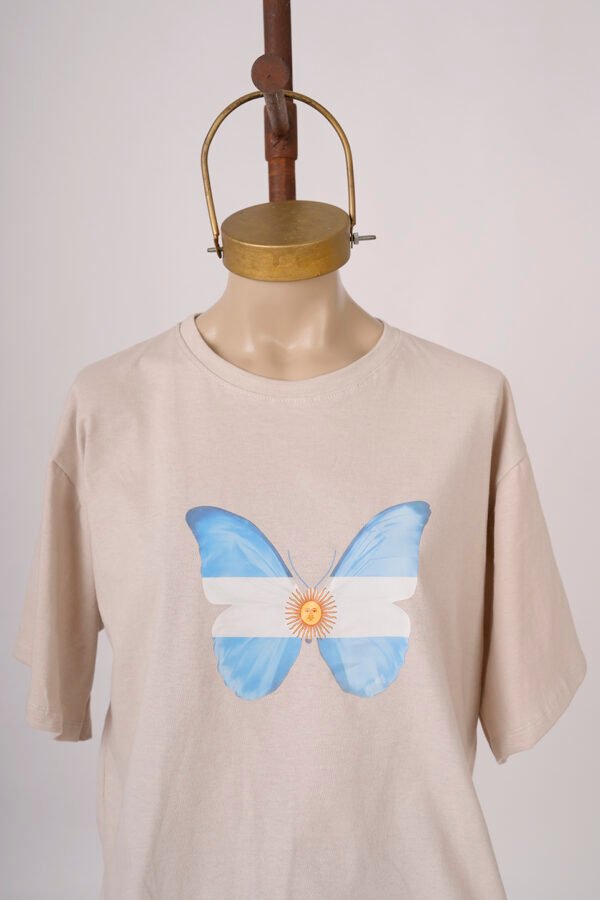 Remera boxy jersey "ARGENTINA"