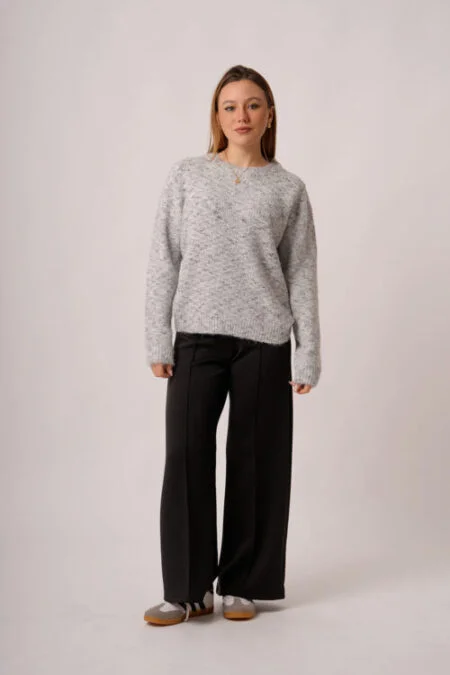 Sweater Cuello Redondo Tachas Arriba «KARACHI»