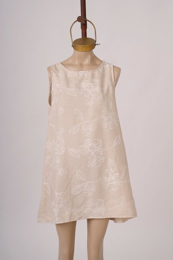 Solero Para Atar Atras Lino Broderie "YESSI"