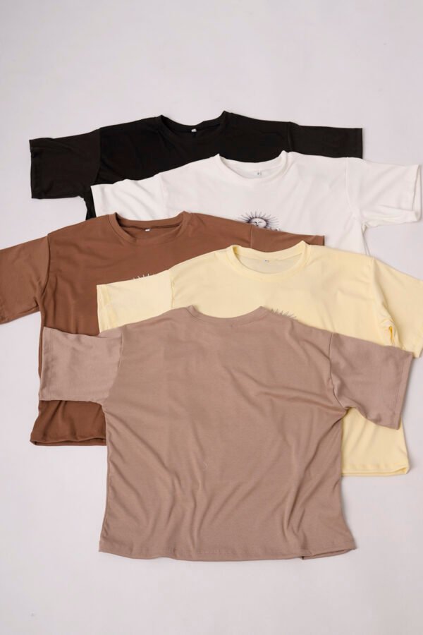 Remera Boxy Ribb Escudo Argentina En El Medio En DTF «ESCUDO»