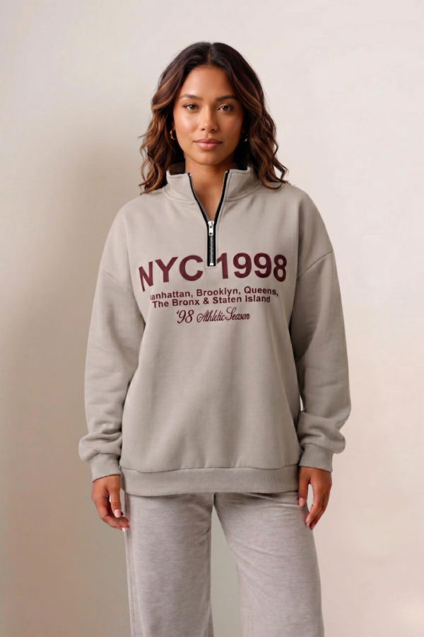 Maxibuzo scuba con cierre "1998"