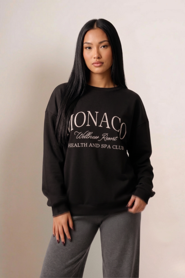 Maxibuzo scuba cuello redondo "RESORT"