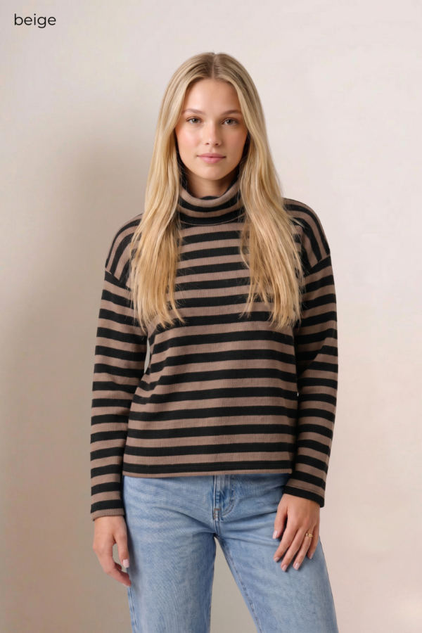 Poleron tela everest raya mediana "LILIA"