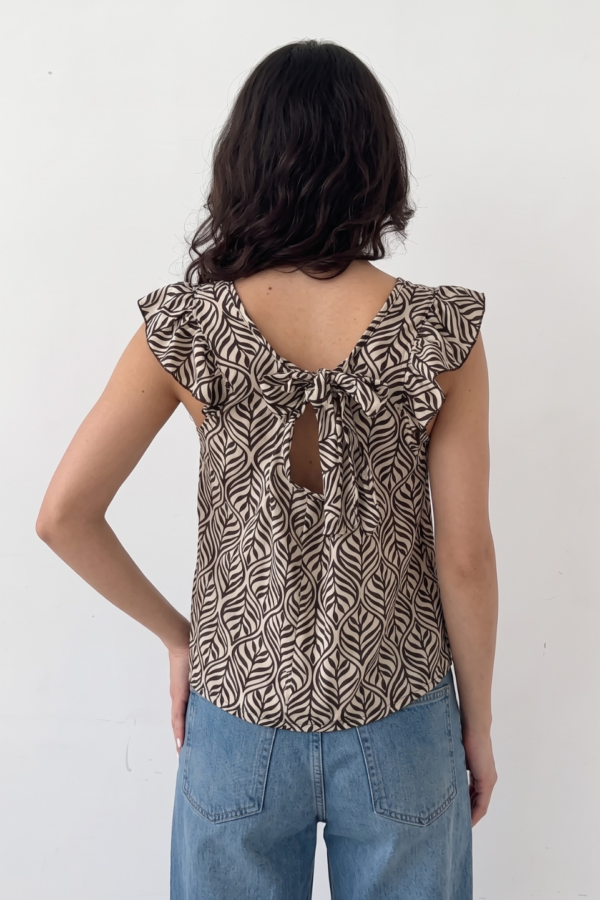 Musculosa cey premium para atar atras "NUNO"