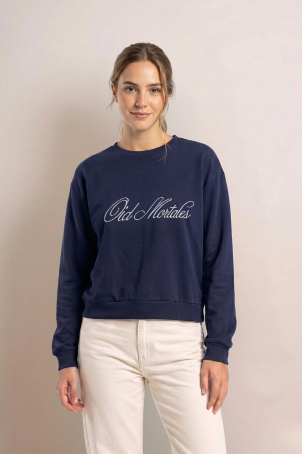 Buzo Rustico Frisado Miller Bordado Oid Mortales "OID"