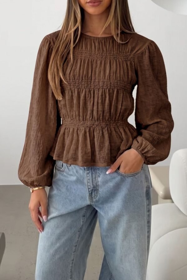 Blusa Flores Paris Lace Elastico "AMALIA"