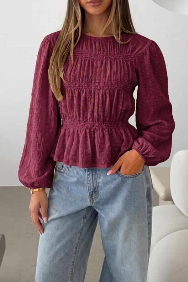 Blusa Flores Paris Lace Elastico "AMALIA"