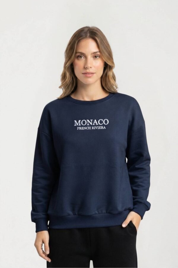Buzo Cuello Redondo Frisado Monaco French Riviera «RIVIERA»