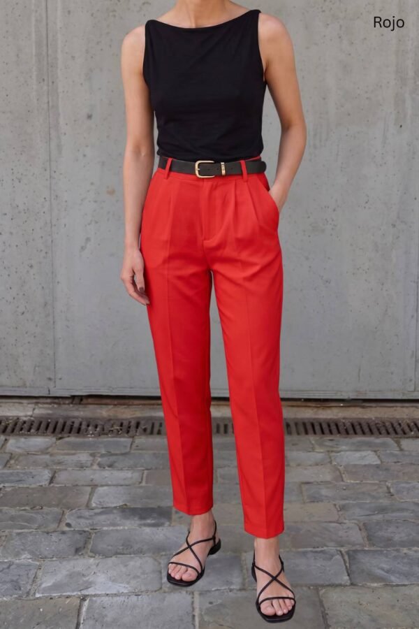Pantalon sastrero crep "SOMI"