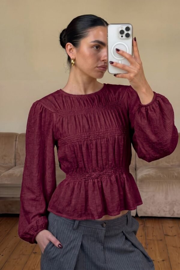 Blusa Flores Paris Lace Elastico "AMALIA"