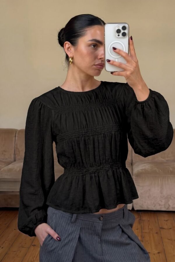 Blusa Flores Paris Lace Elastico "AMALIA"