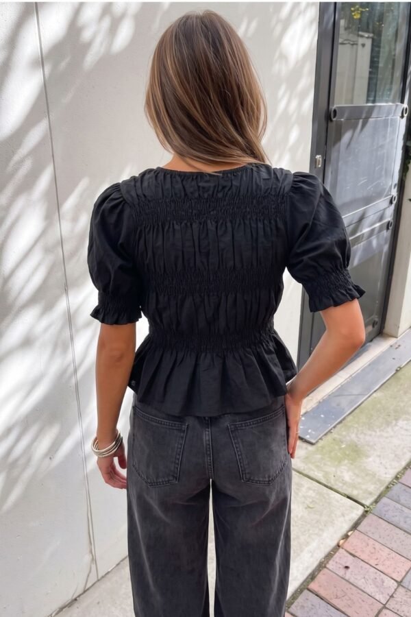 Blusa Cotton Lourdes Fruncido "MULY"